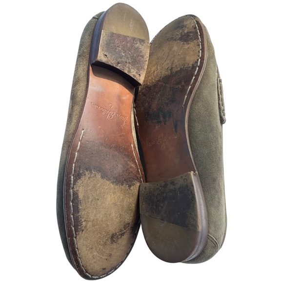 Sam Edelman “Talia” horsebit suede loafers – olive green, size 6 - Picture 5 of 10